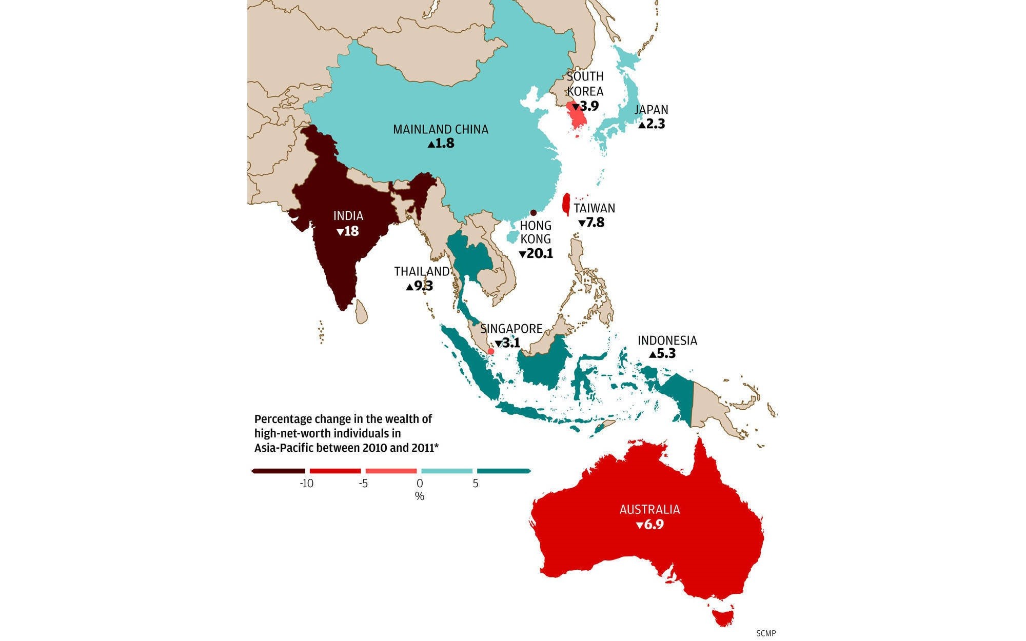 Asia Pacific Map Region