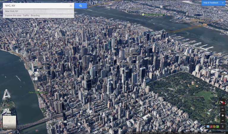 7 Free 3D World Map Satellite View With Countries