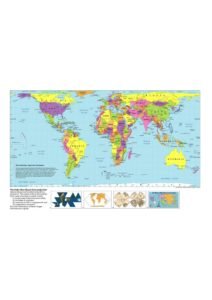 Free Printable World Map with Countries Labeled pdf | World Map With Countries