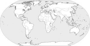 empty world map quiz roaaar me new blank | World Map With Countries