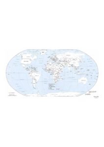 large political map world pdf | World Map With Countries
