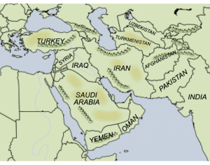 Western Asia Map Quiz