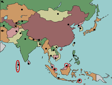 North East Asia Map Quiz