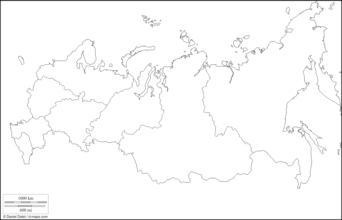 Blank Map of Southern Europe