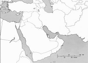 physical map southwest asia soloway southwest asia outline map | World Map With Countries