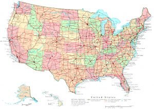 USA 081919 | World Map With Countries