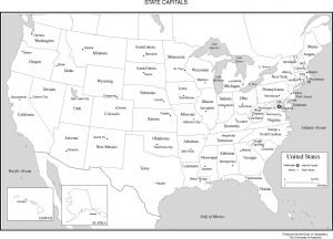 usastatescaps | World Map With Countries