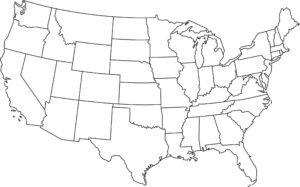 Blank Map of USA | World Map With Countries