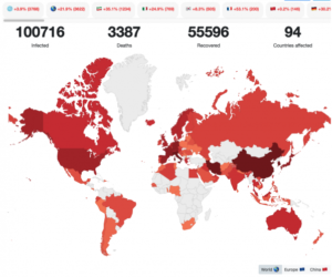 Map of World e1585541636905 | World Map With Countries