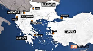 Turkey MAP and Greece | World Map With Countries