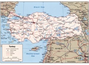 political map turkey | World Map With Countries