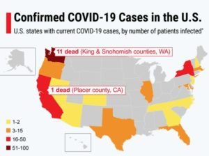Coronavirus COVID 19 Map of US e1585737744200 | World Map With Countries