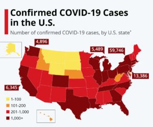 Coronavirus COVID 19 Map of United States e1585737696468 | World Map With Countries
