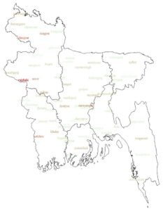 Blank Map of Bangladesh | World Map With Countries