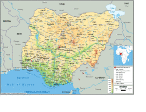 nigeria 1 | World Map With Countries