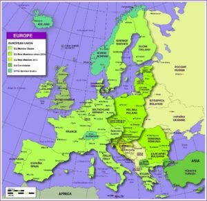 political europe map pdf | World Map With Countries