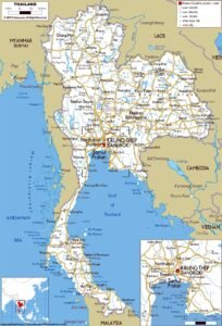 thailand 1 | World Map With Countries