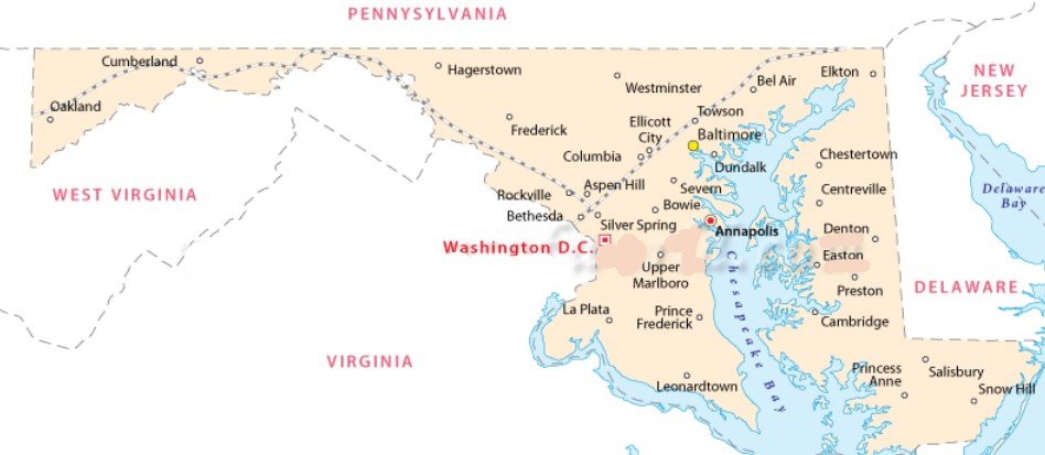 Maryland-railroad-map