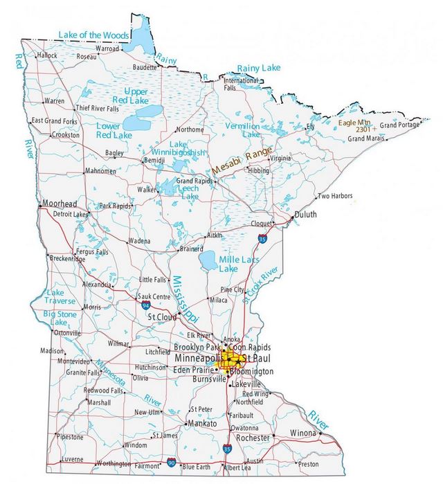 Minnesota-map-with-cities