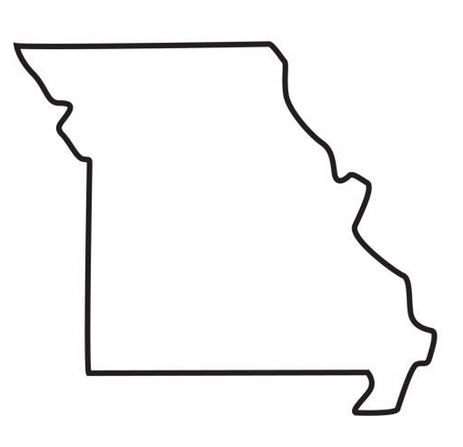 Missouri-outline-map