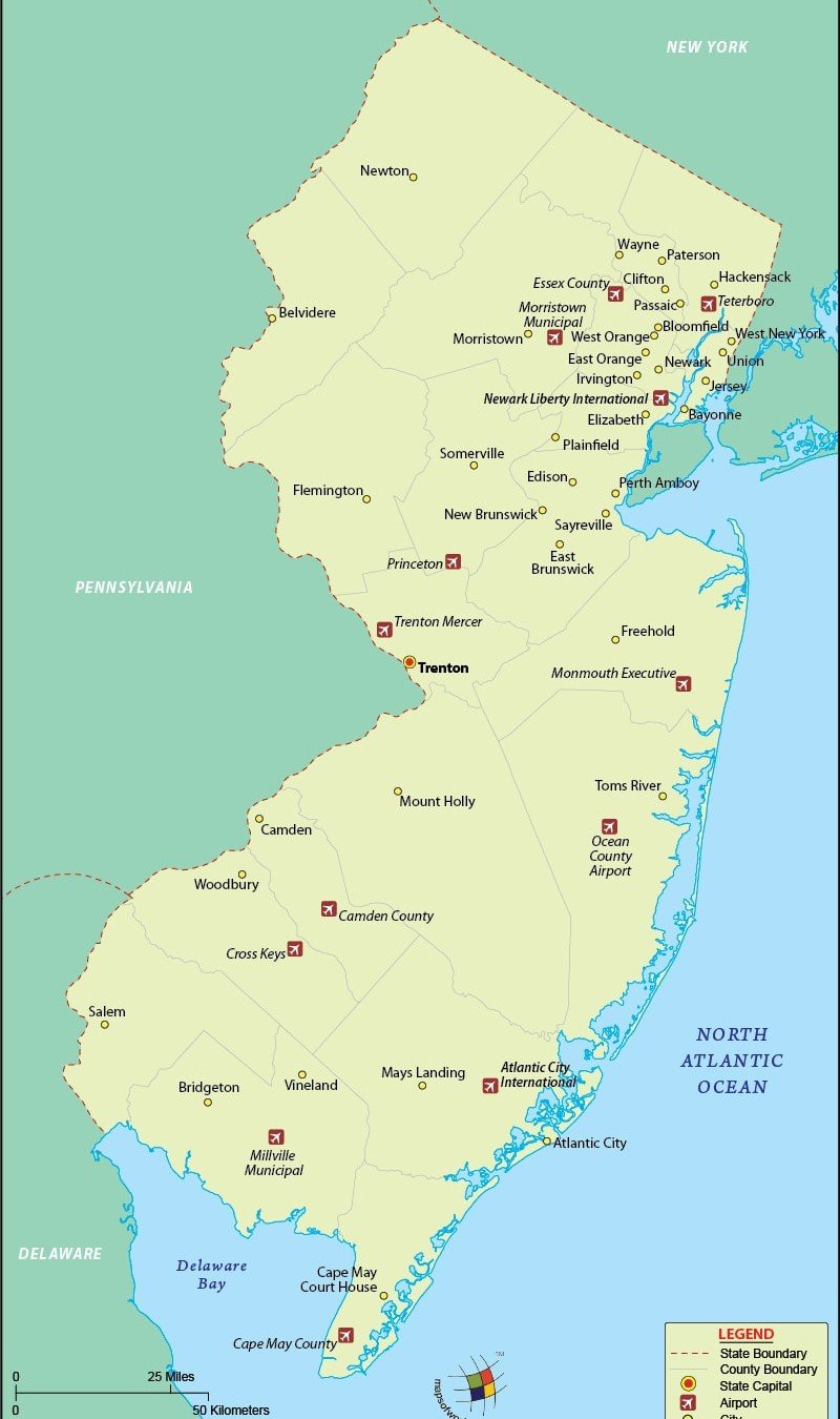 New-jersey-airports-map