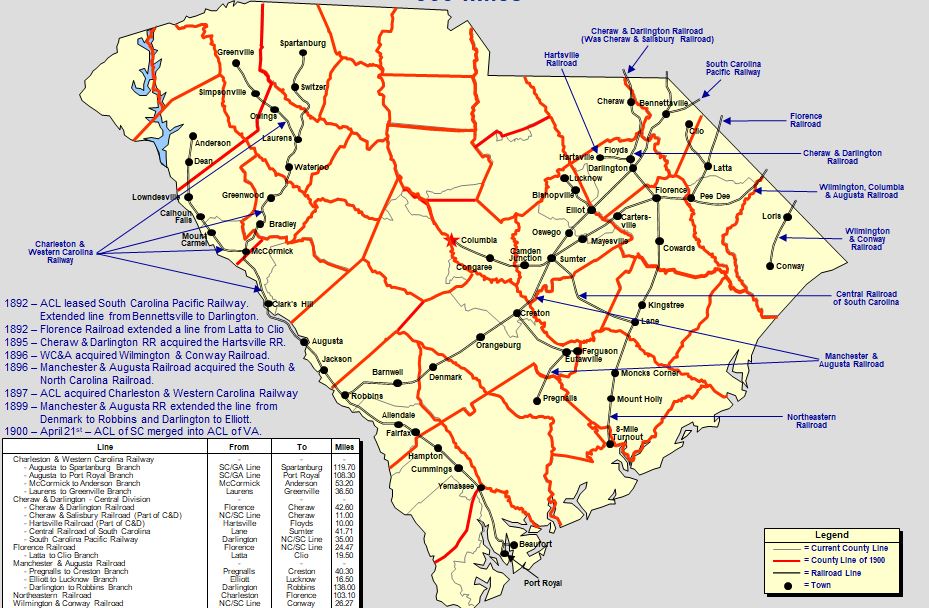 South-carolina-railroad-map