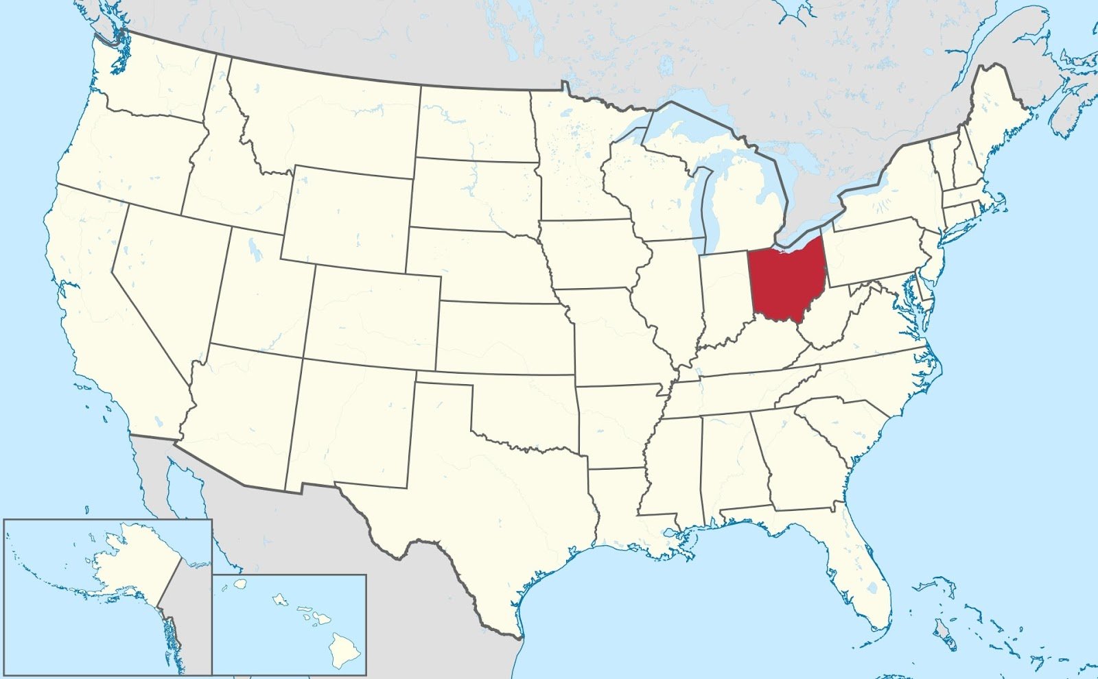 Where-is ohio-located