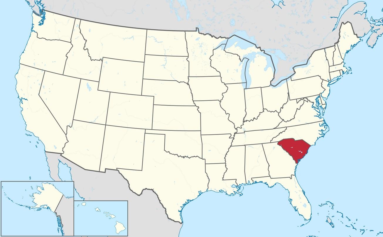 Where-is-south-carolina-located