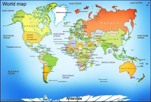 World map 13 | World Map With Countries