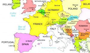 european countries on map 5 world europe belgium best of | World Map With Countries