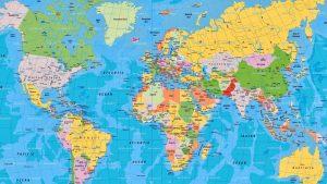 world map states grahamdennis me and with | World Map With Countries