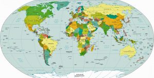 worldpoliticallarge | World Map With Countries