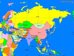 AsiaPolitical 1 | World Map With Countries