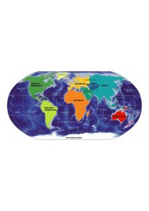 World Map Labeled Oceans pdf | World Map With Countries