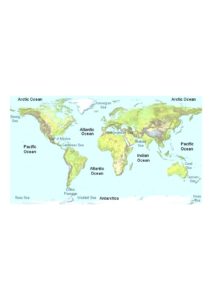 World Map Labeled Seas pdf | World Map With Countries