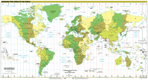 World time zones map 1 | World Map With Countries