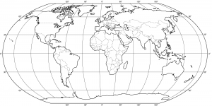 blank world map printable worksheet worksheets reviewrevitol within | World Map With Countries