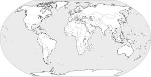 empty world map quiz roaaar me new blank | World Map With Countries