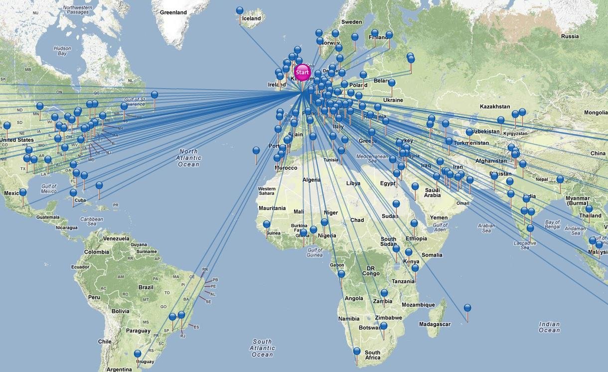 Navigating The World: The Power Of Interactive Maps In Travel - Texas ...