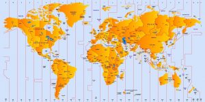 world time zone map 2 | World Map With Countries
