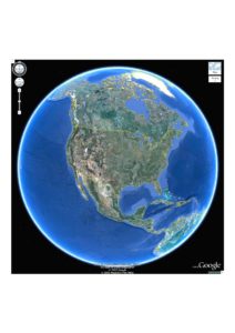 3D Satellite World Map pdf | World Map With Countries