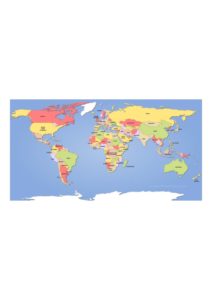 Detailed World Map 2 pdf | World Map With Countries