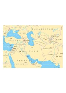 Southwest Asia Map Political pdf | World Map With Countries