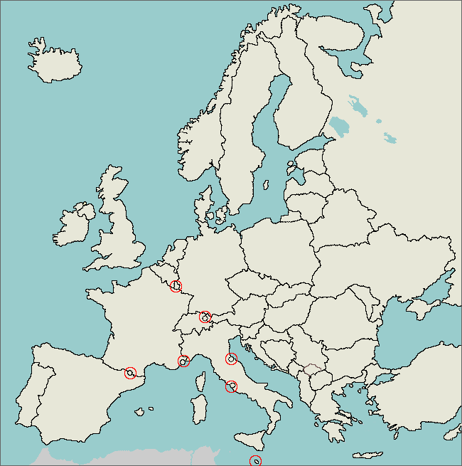 Europe Map Quiz Capitals