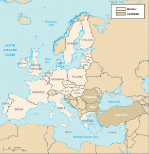Western and Eastern Europe Map Quiz