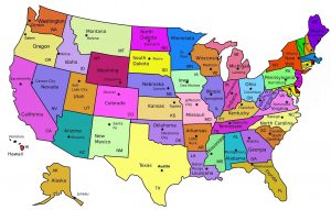 printable us map states labeled valid printable map us and canada printable map usa united states of printable us map states labeled | World Map With Countries