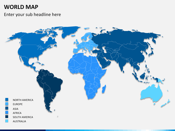 World Map Template Powerpoint