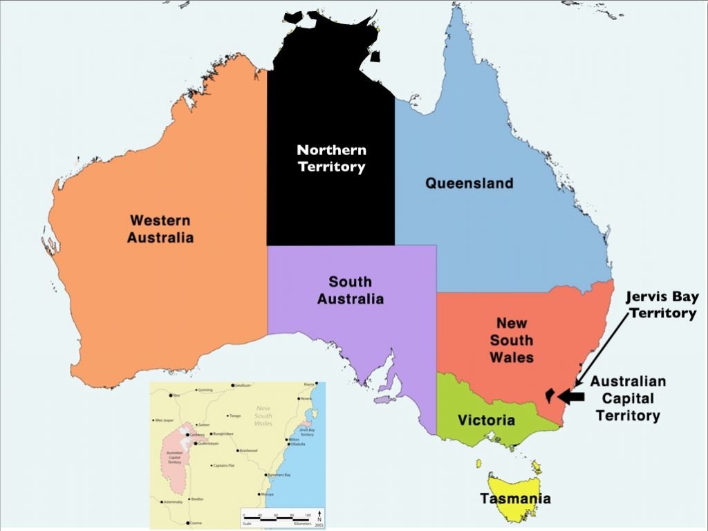 Australia-States-and-Territories-Map | World Map With Countries