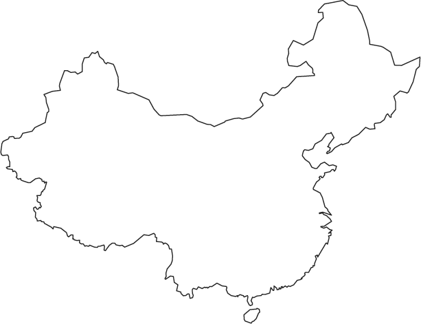 Blank China Map Printable