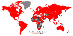 Coronavirus Map of Worlds | World Map With Countries